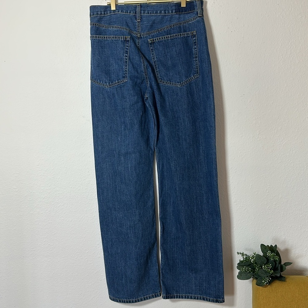 Etica Blue Stanton Relaxed Wide Leg Fistral Denim Jeans Sz. 30 NWT! - Picture 8 of 12